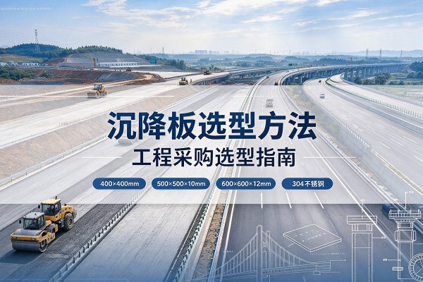 通榆沉降板选择方法