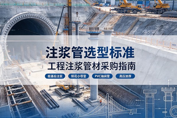 通榆注浆管选型标准